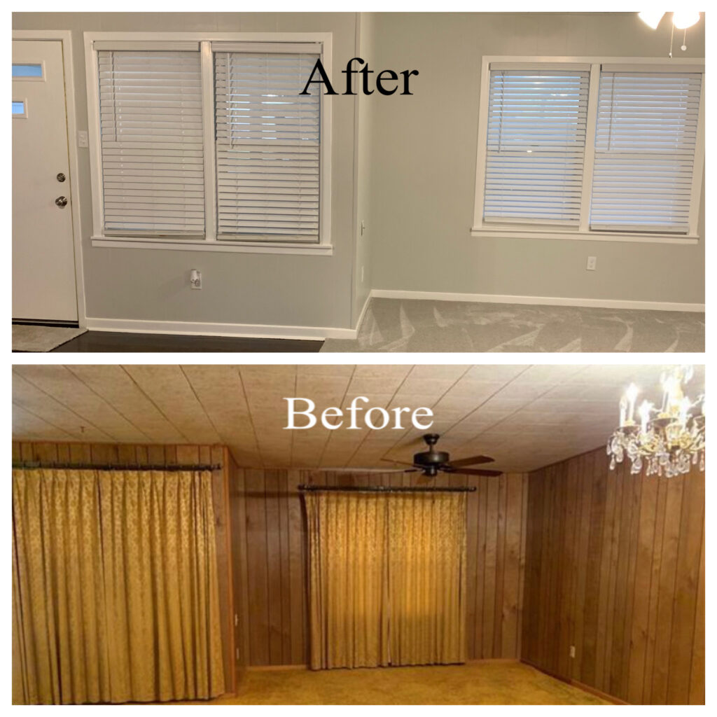 Before & After Transformation Project
