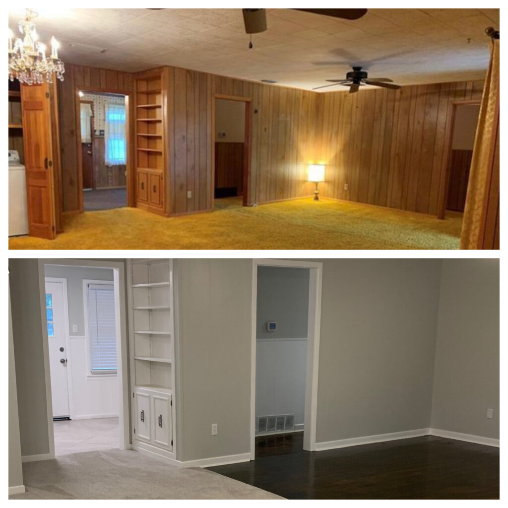Before & After Transformation Project